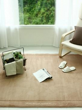 Ковер с пеной R-Think, коричневый