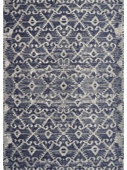 Безворсовый ковер с орнаментом Anatolia Sky Blue