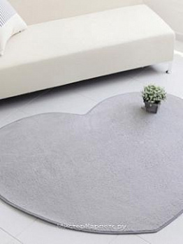 Серый ковер сердце Coomi