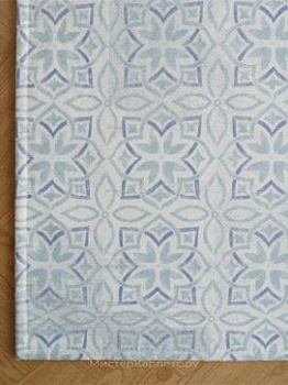 Винтажный ковер с голубым орнаментом Enrisa