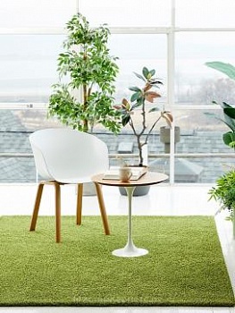 Ковер с мягким ворсом Silex, зеленый