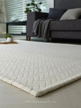Кремовый ковер с коротким ворсом Breeze
