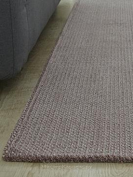 Винный однотонный ковер Flanc