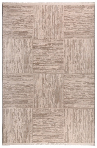 Современный бежево-кремовый ковер Эмпайр