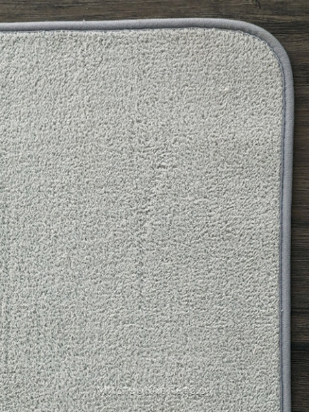 Серый ковер с коротким ворсом Candy