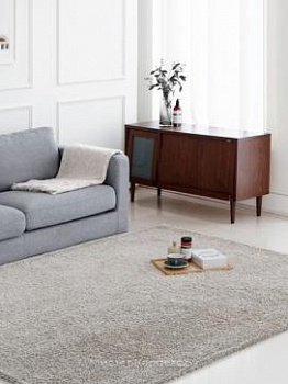 Бежевый ковер с ворсом Lordliness