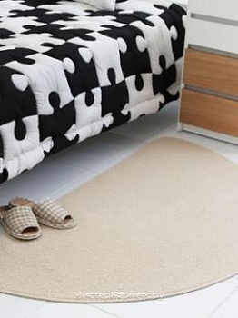 Светло бежевый коврик Coomi