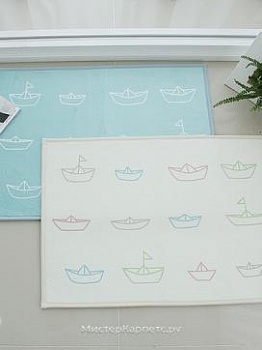 Коврики с рисунком Paper Ship